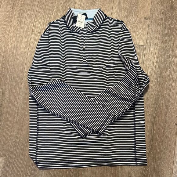 J. Crew Other - J. Crew Men's Black and White Striped Button Down Shirt